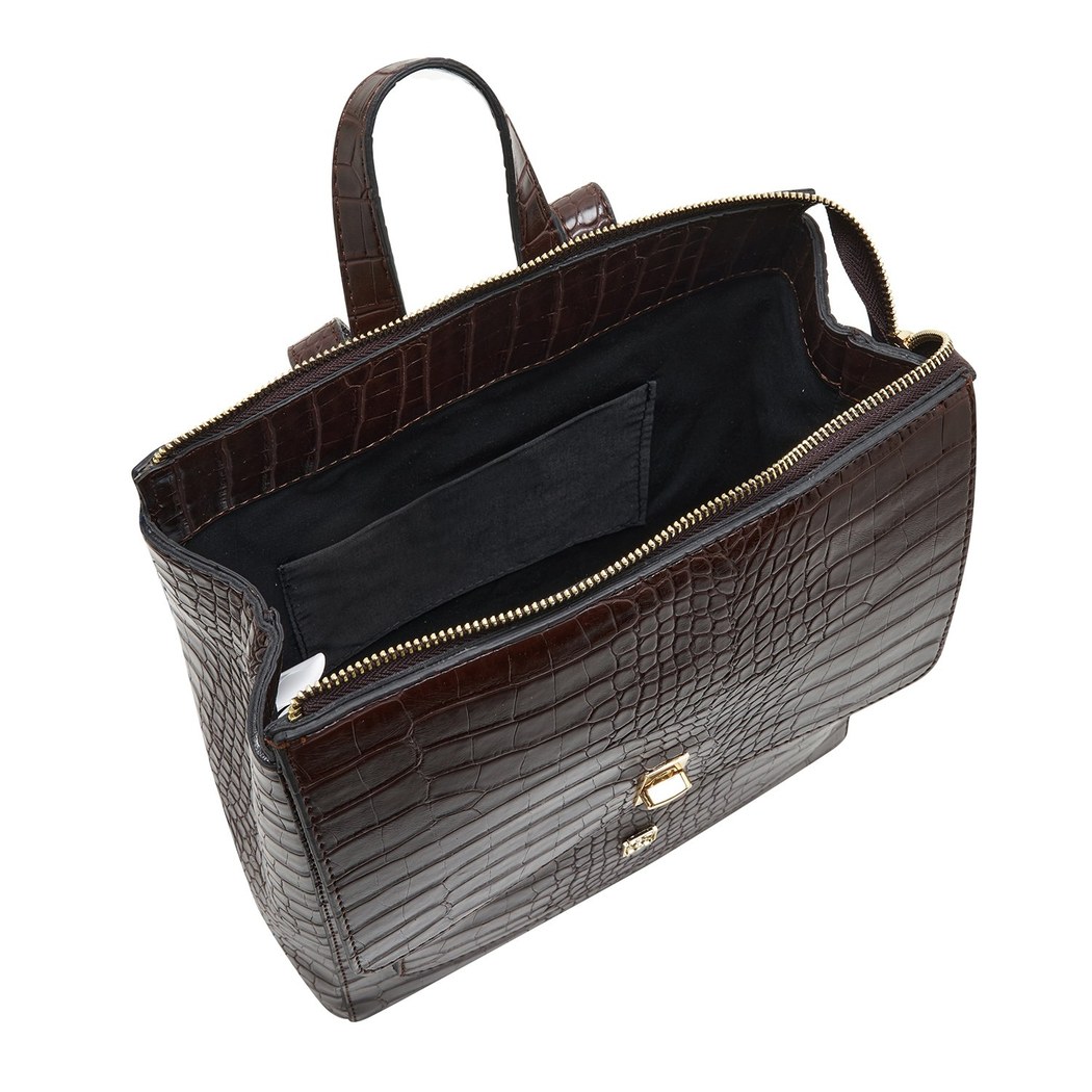 Alva Kahve Kadın Sırt Çantası