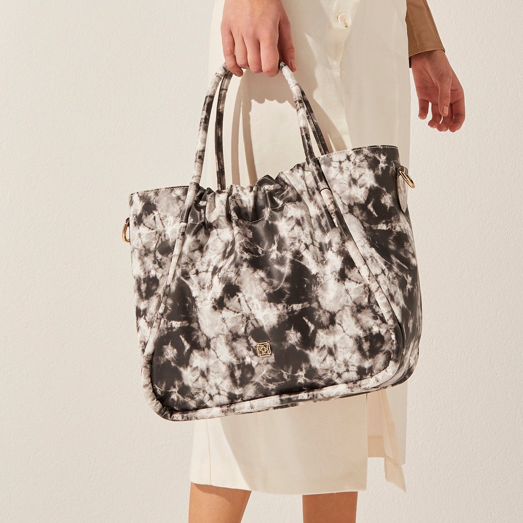 Ameria Batik Desenli Kadın Omuz Askılı Çanta