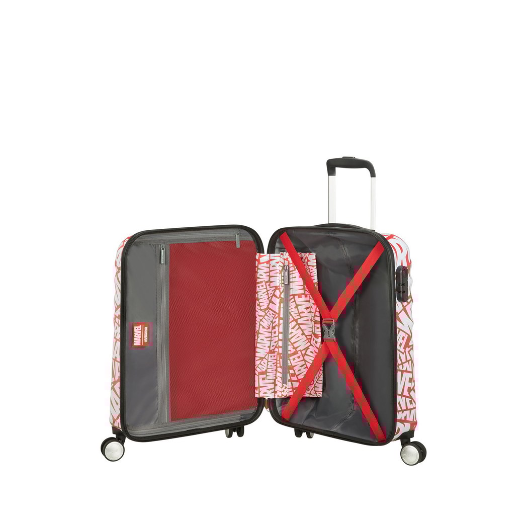 American Tourister Captain America Close-Up - Kabin Boy 55 cm Sert Valiz