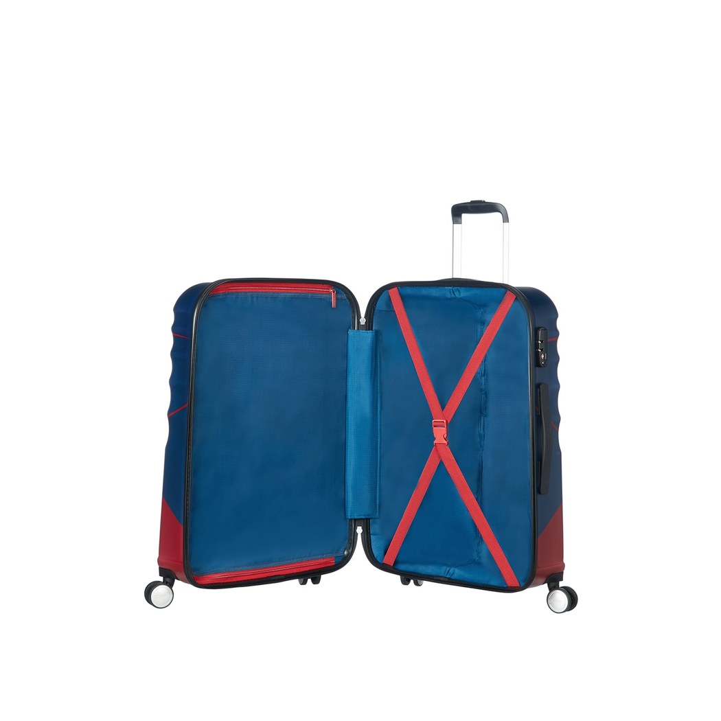 American Tourister Captain America Close-Up - Orta Boy 67 cm Sert Valiz