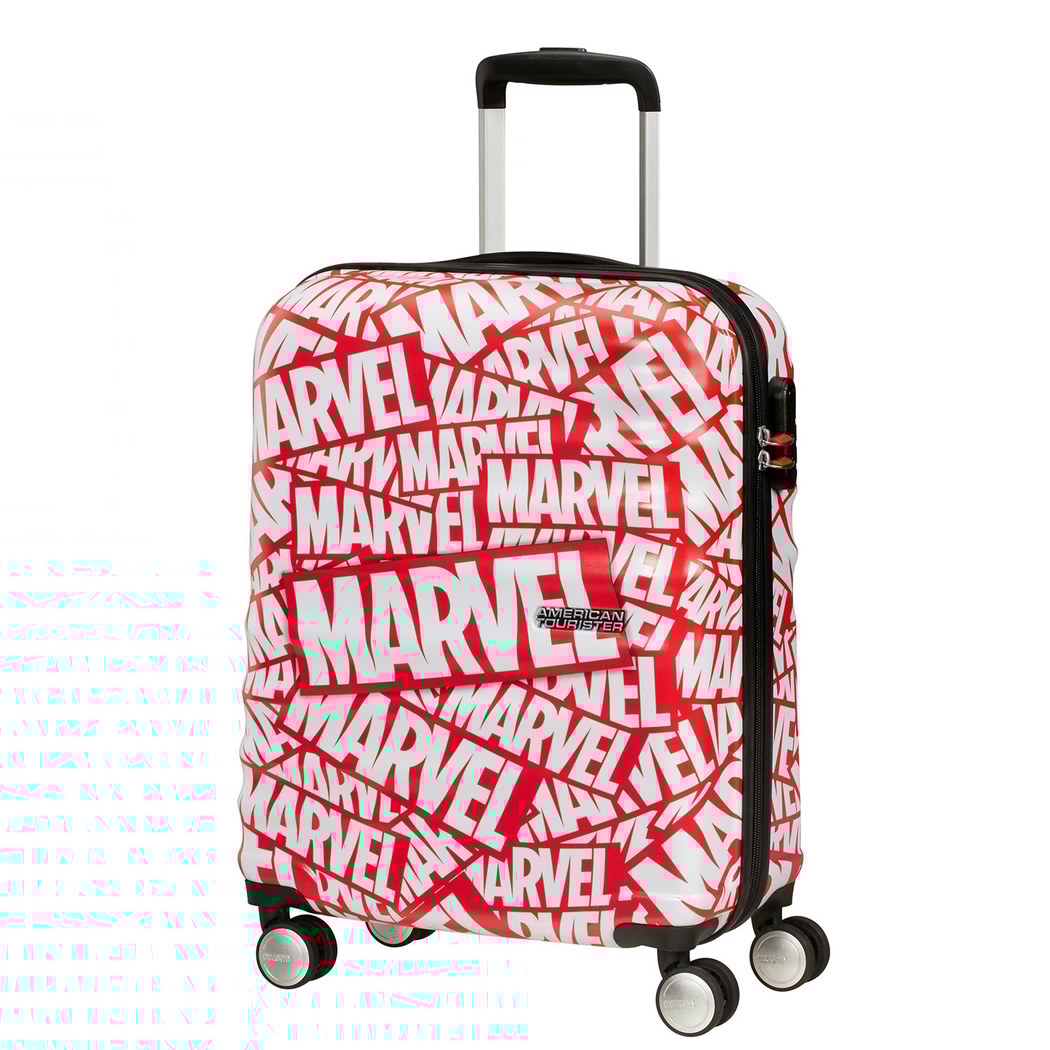 American Tourister Captain America Close-Up - Kabin Boy 55 cm Sert Valiz