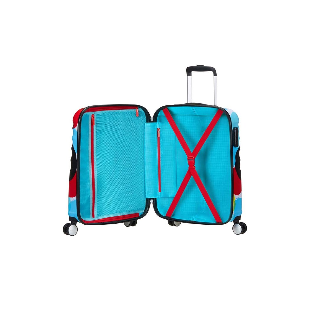 American Tourister Wavebreaker - 55 cm Kabin Boy Dört Tekerlekli Valiz