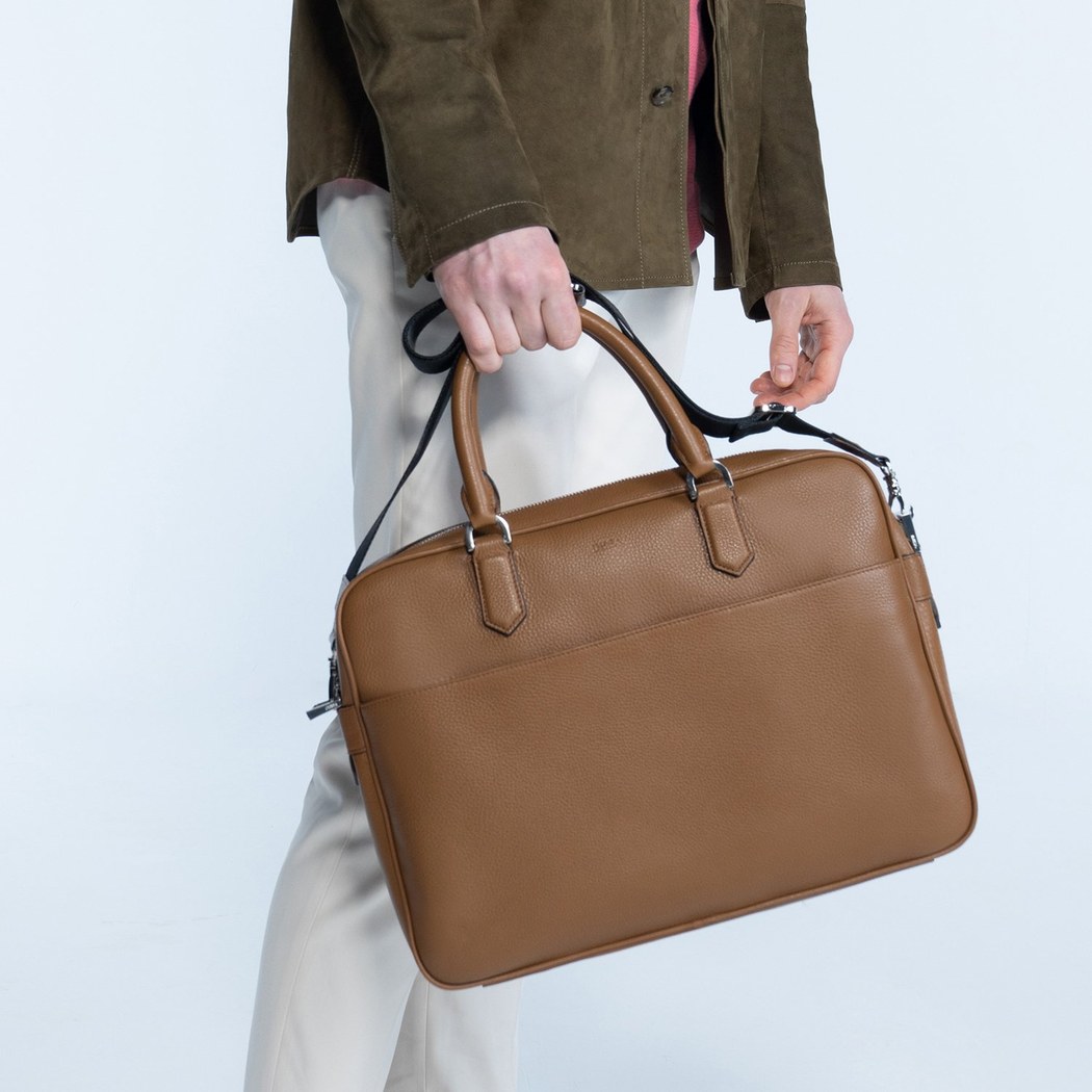 Amramo Taba Erkek Deri Evrak Çantası