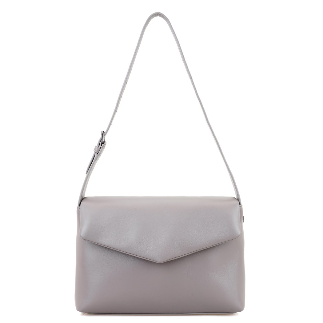 Anastacia Gri Kadın Deri Omuz Çantası