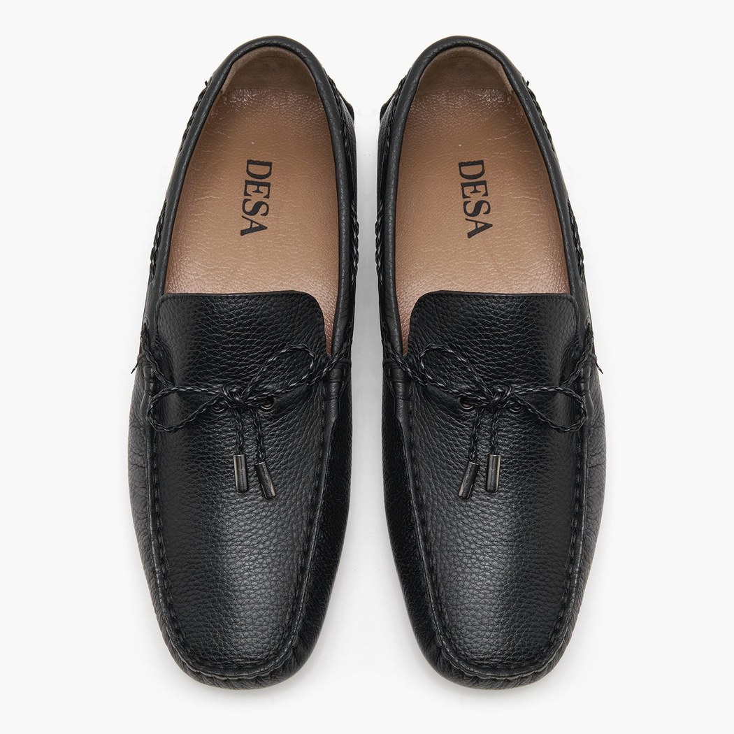 Anco Siyah Erkek Deri Günlük Ayakkabı