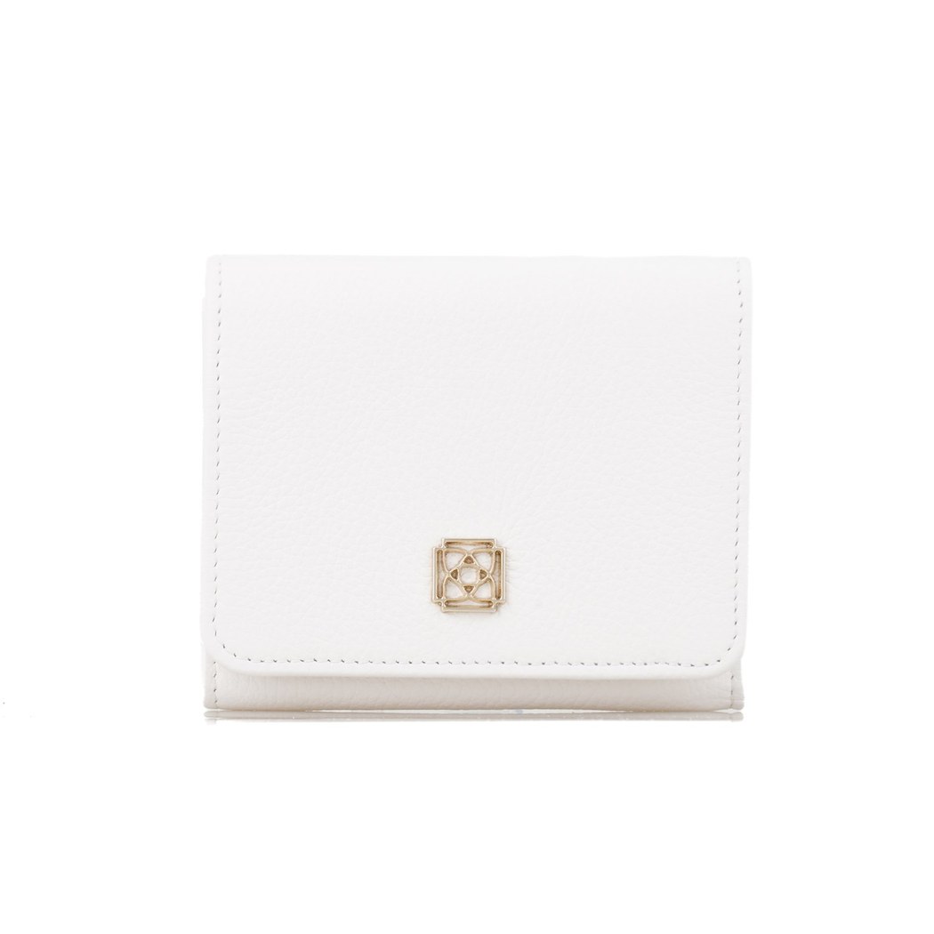 Andorra Beyaz Kadın Deri Cüzdan