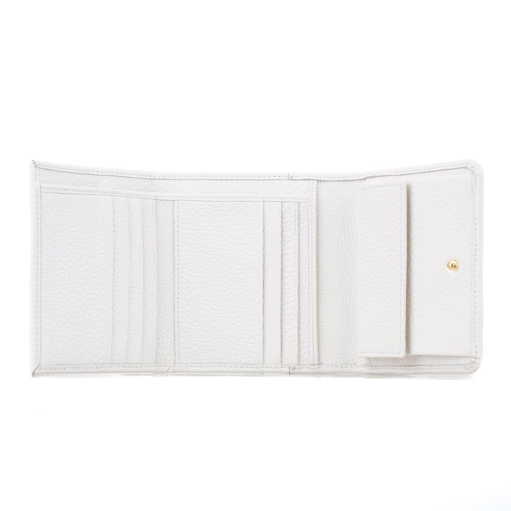 Andorra Beyaz Kadın Deri Cüzdan