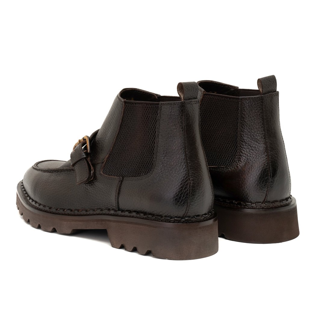 Annia Kahve Erkek Deri Bot