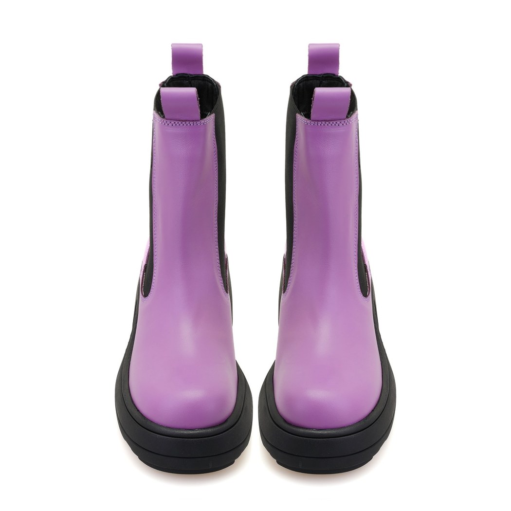 Anton Mor Kadın Yandan Lastikli Deri Bot