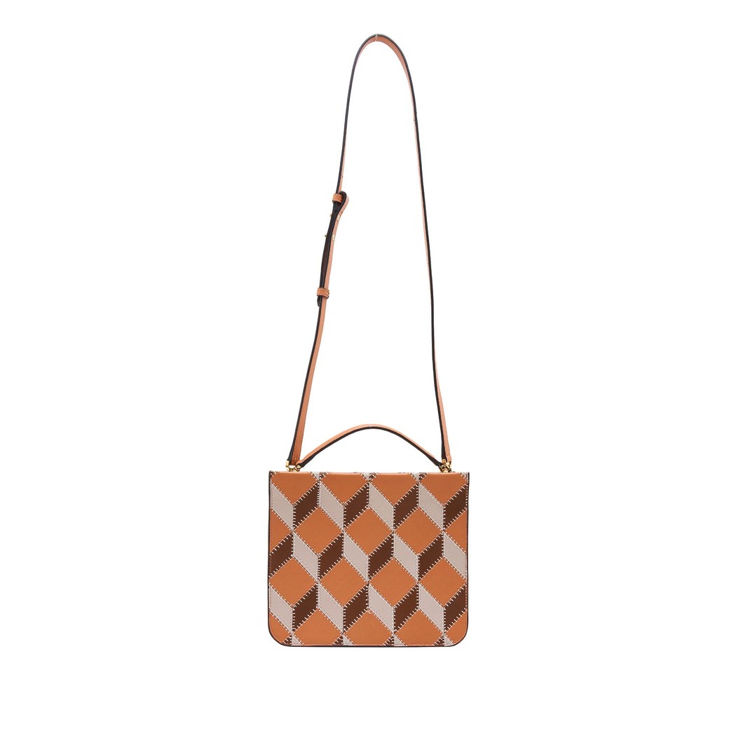 Anwalt Kadın Patchwork Deri Omuz Askılı Çanta