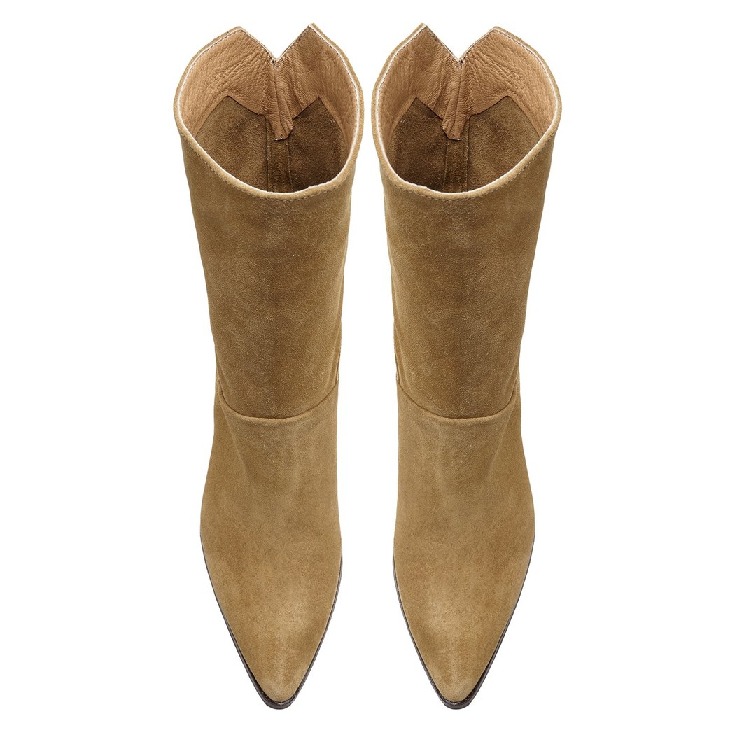 Aquarius Kahve Kadın Süet Bot