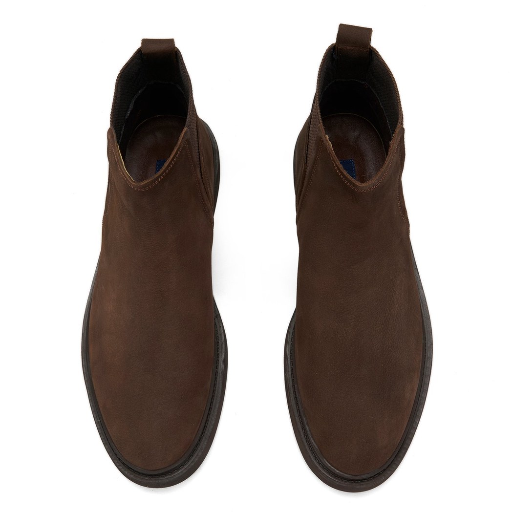 Arella Kahve Erkek Nubuk Deri Bot