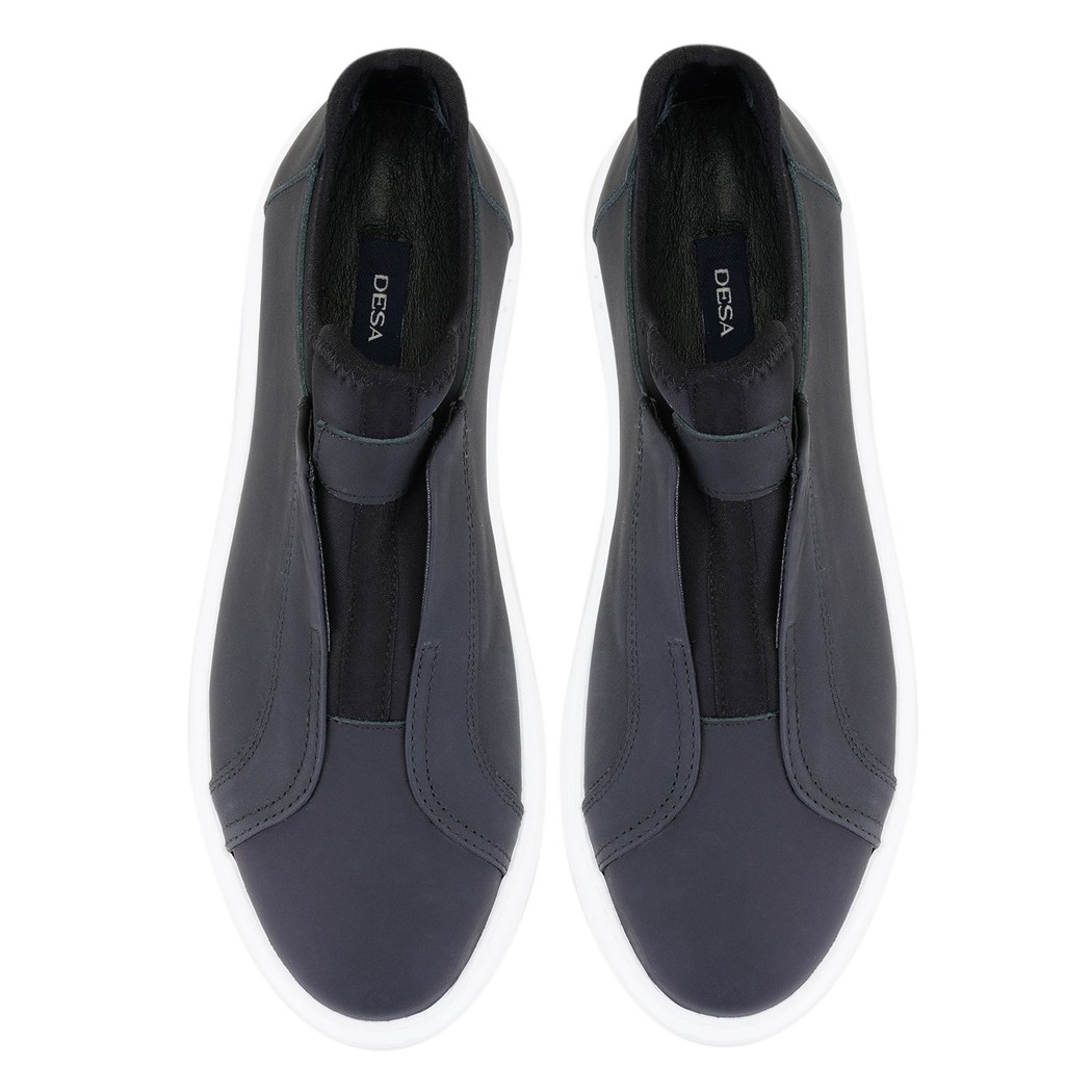 Arely Siyah Erkek Deri Spor Ayakkabı