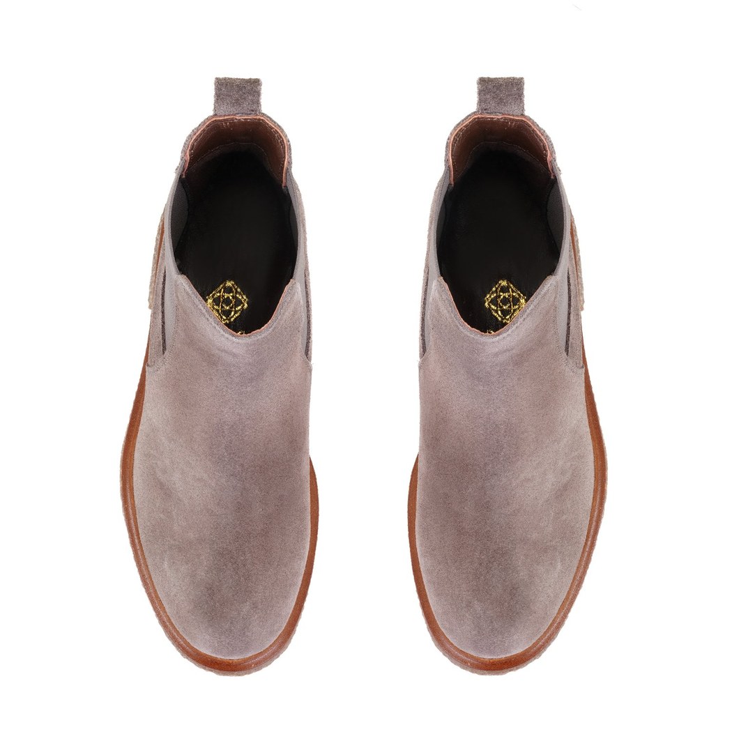 Ascent Vizon Kadın Lastikli Süet Deri Chelsea Bot