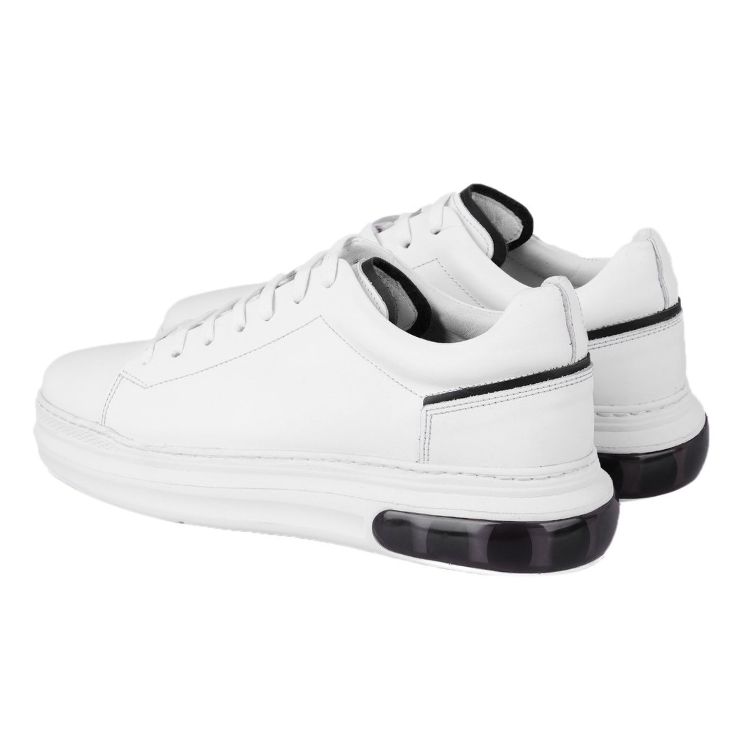 Aspen Beyaz Erkek Deri Spor Ayakkabı
