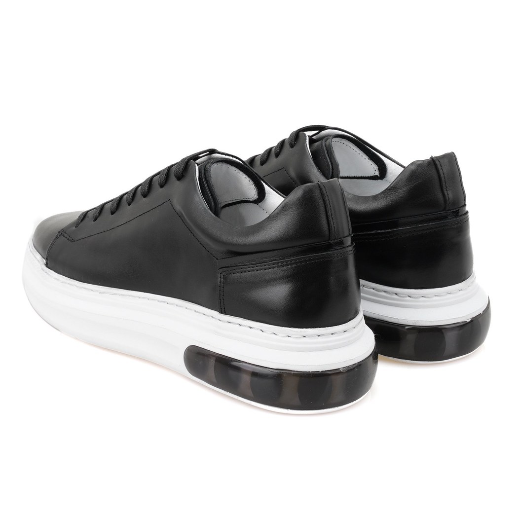 Aspen Siyah Erkek Deri Spor Ayakkabı