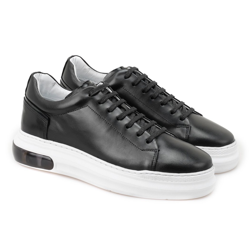 Aspen Siyah Erkek Deri Spor Ayakkabı