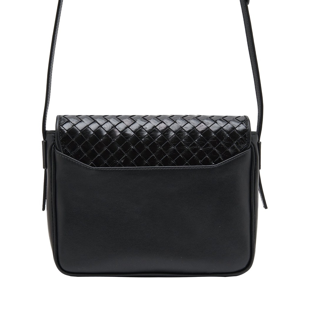 Aster Kadın Örgü Deri Postacı Çanta