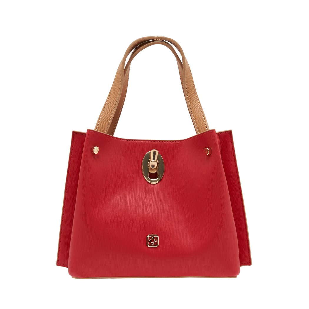 Aster Kırmızı Kadın Zincir Detaylı El Çantası