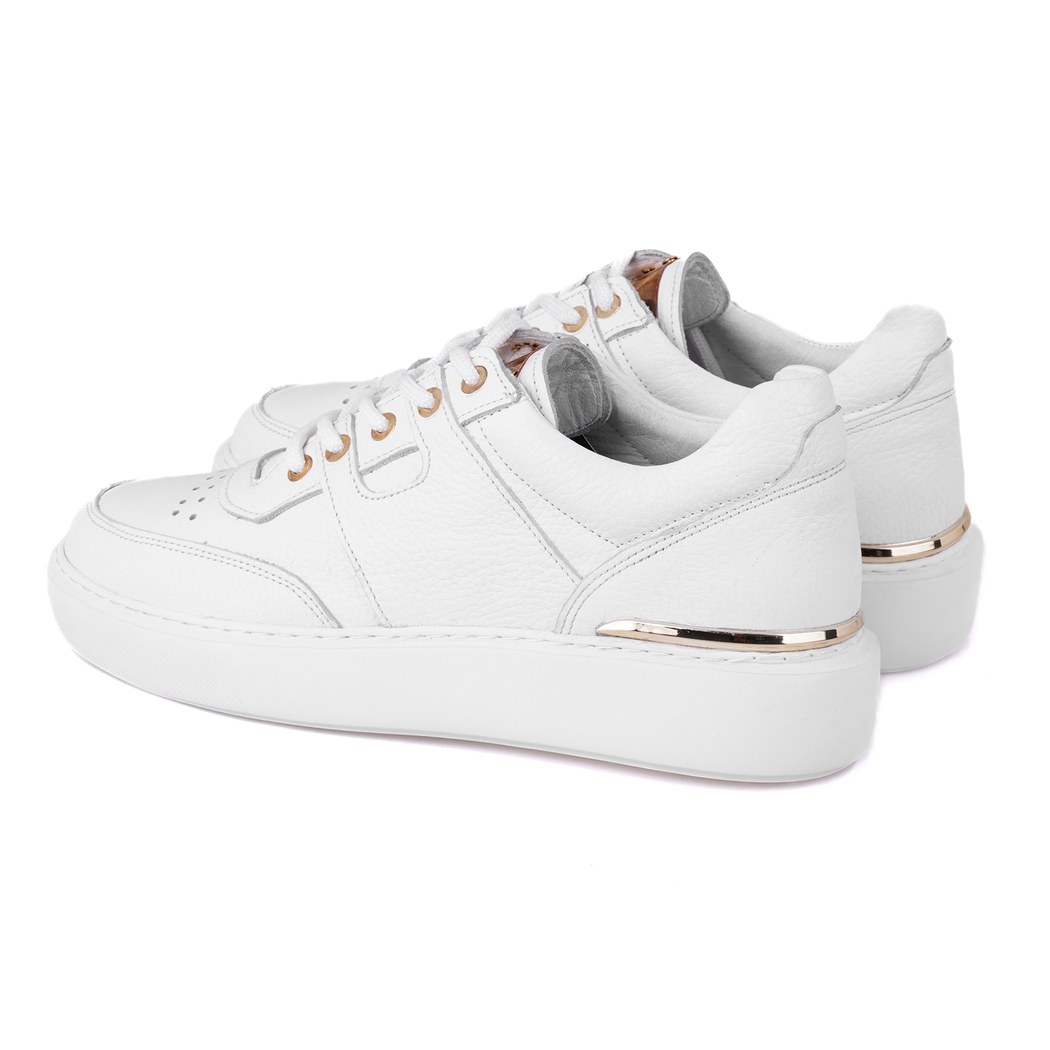 Astrid Beyaz Erkek Deri Spor Ayakkabı