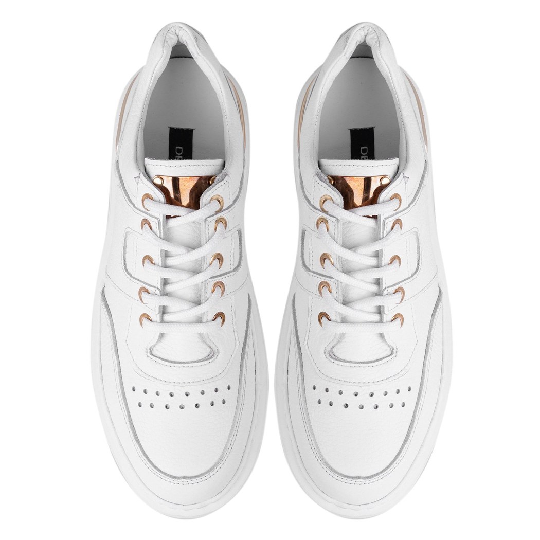 Astrid Beyaz Erkek Deri Spor Ayakkabı