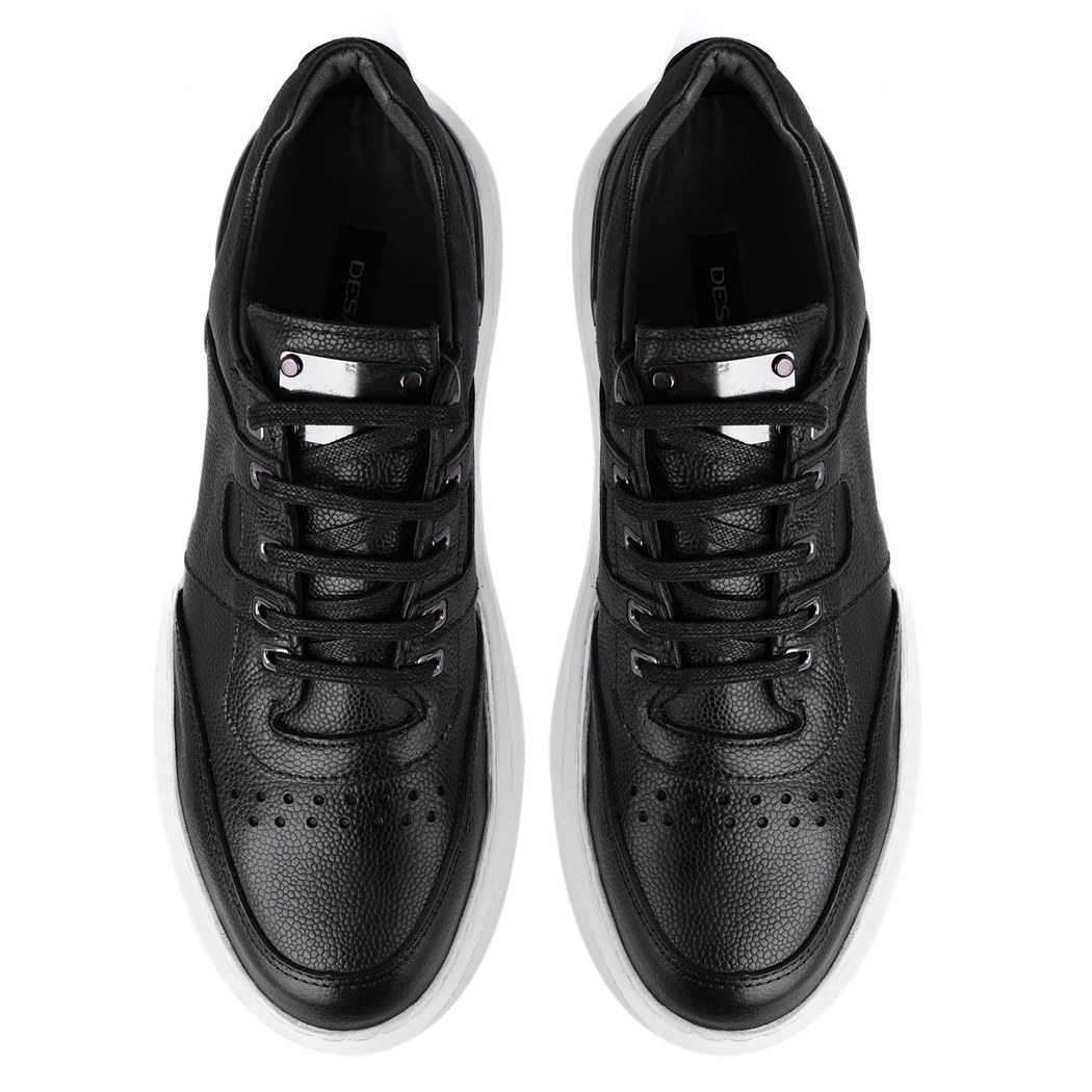 Astrid Siyah Erkek Deri Spor Ayakkabı