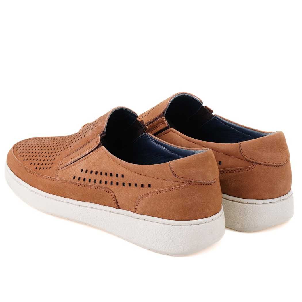 Aubin Kahve Erkek Deri Günlük Ayakkabı