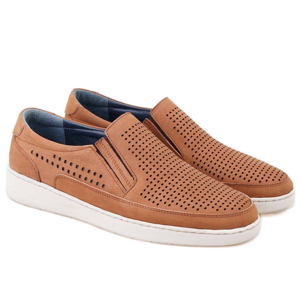 Aubin Kahve Erkek Deri Günlük Ayakkabı