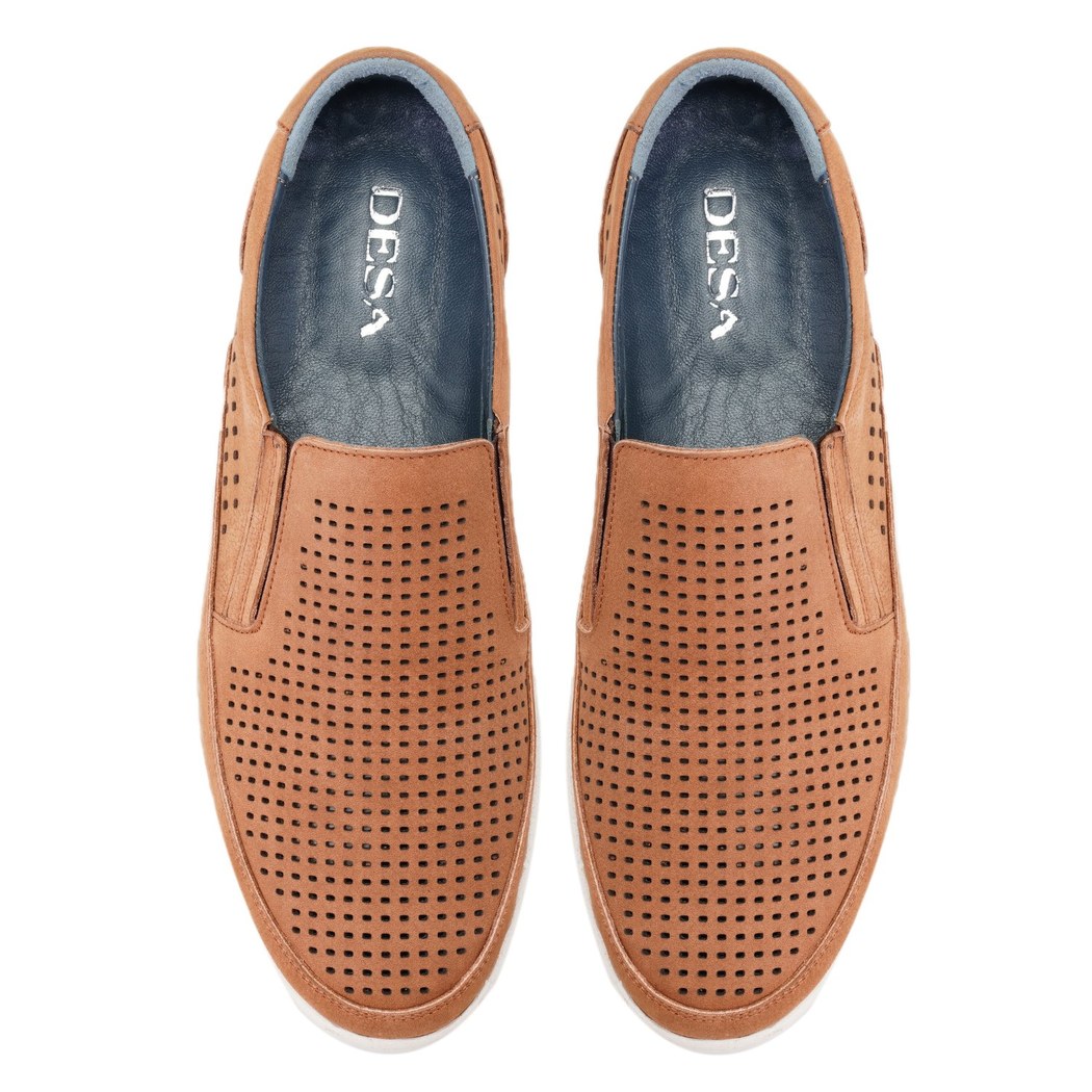 Aubin Kahve Erkek Deri Günlük Ayakkabı