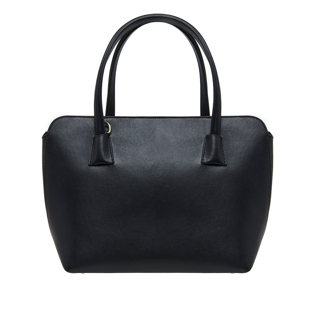 Audra Siyah Kadın Deri El Çantası