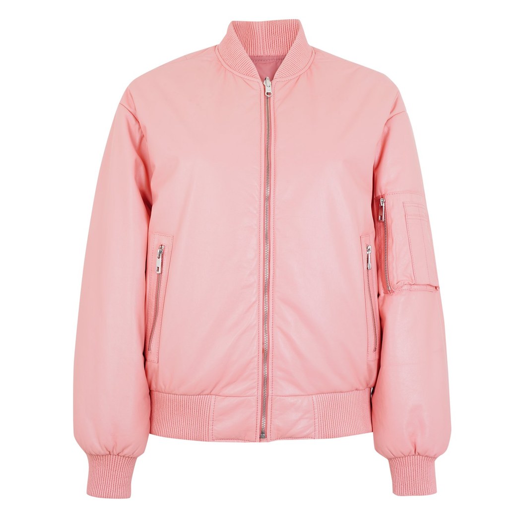 Aulora Kadın Çift Taraflı Deri Bomber