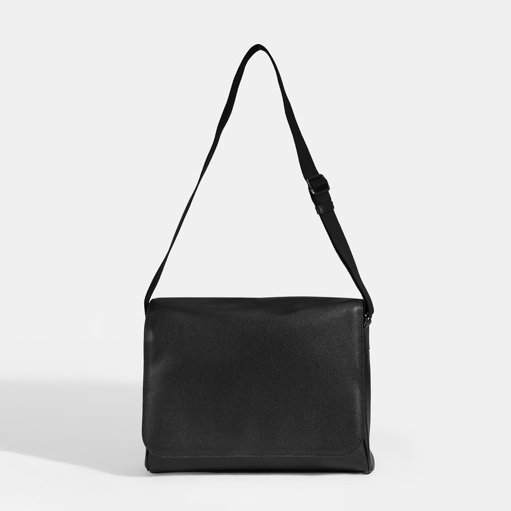 Avenar Siyah Erkek Postacı Çantası