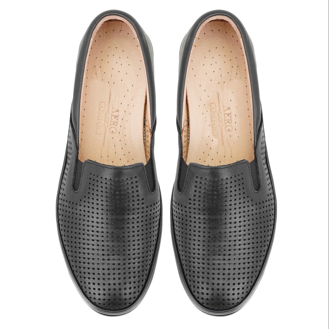 Avery Siyah Kadın Deri Günlük Ayakkabı