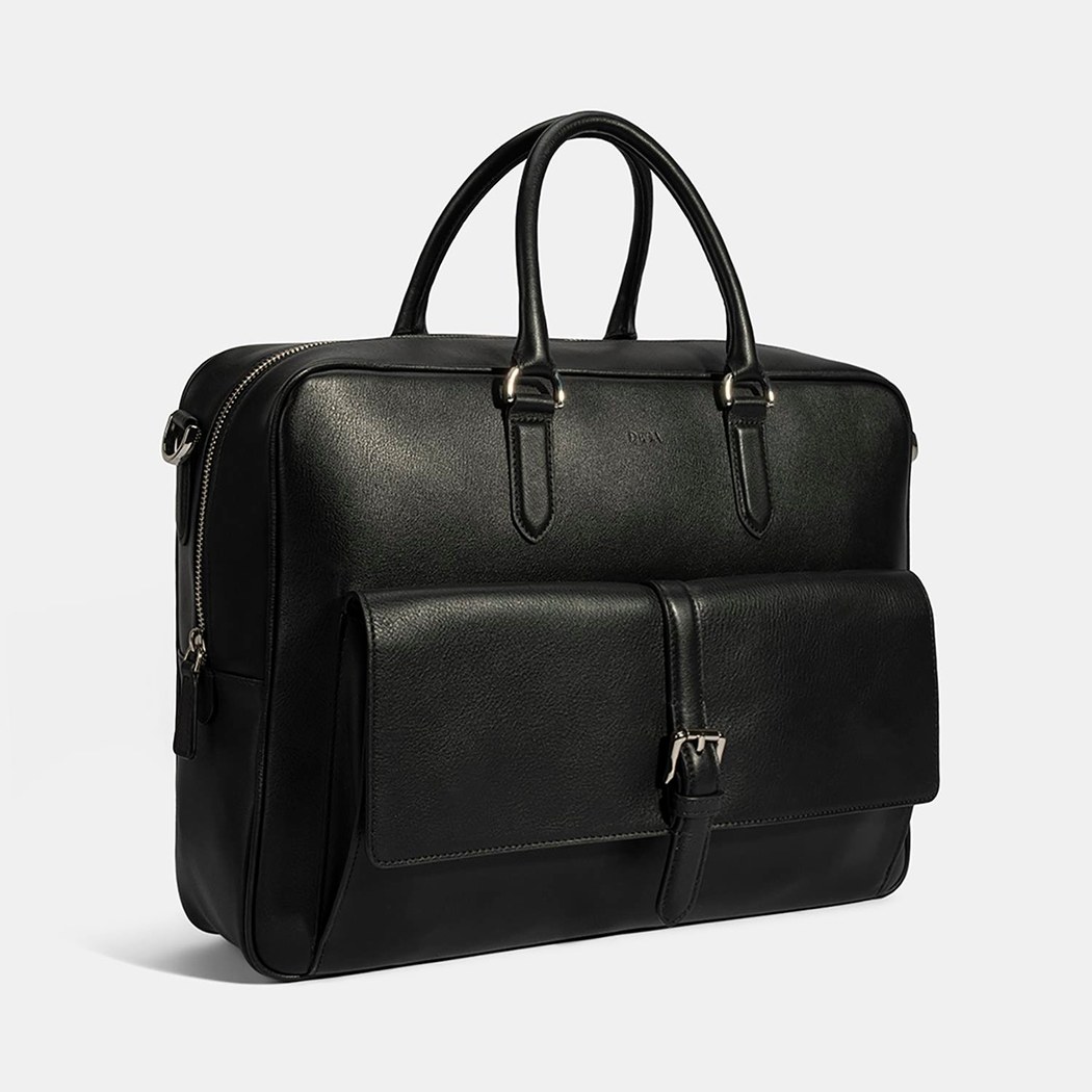 AW24 DE-11123 ERKEK EVRAK ÇANT, SIYAH, -