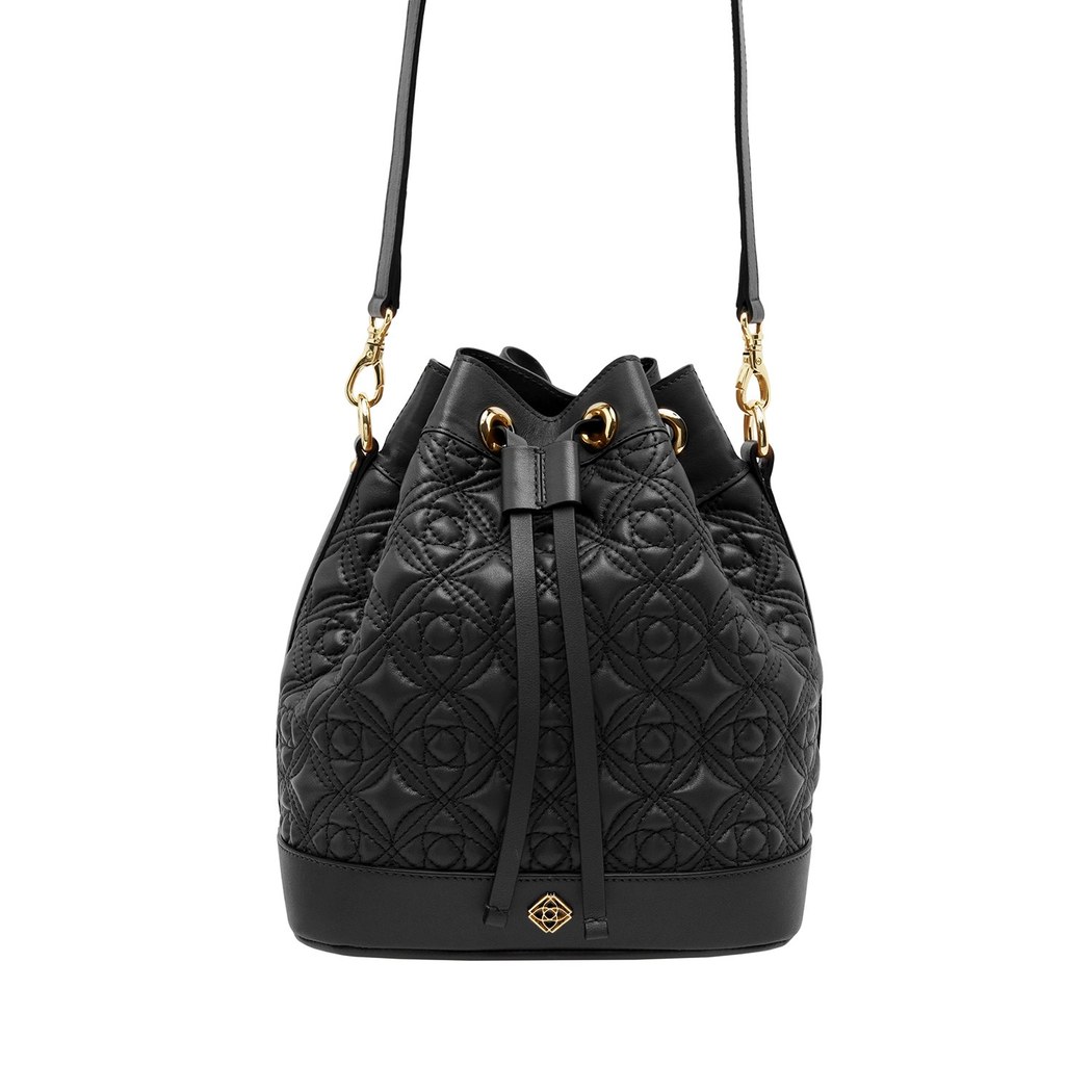 Bedarf Kadın Monogram Deri Omuz Askılı Çanta