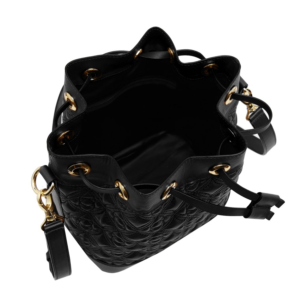 Bedarf Kadın Monogram Deri Omuz Askılı Çanta