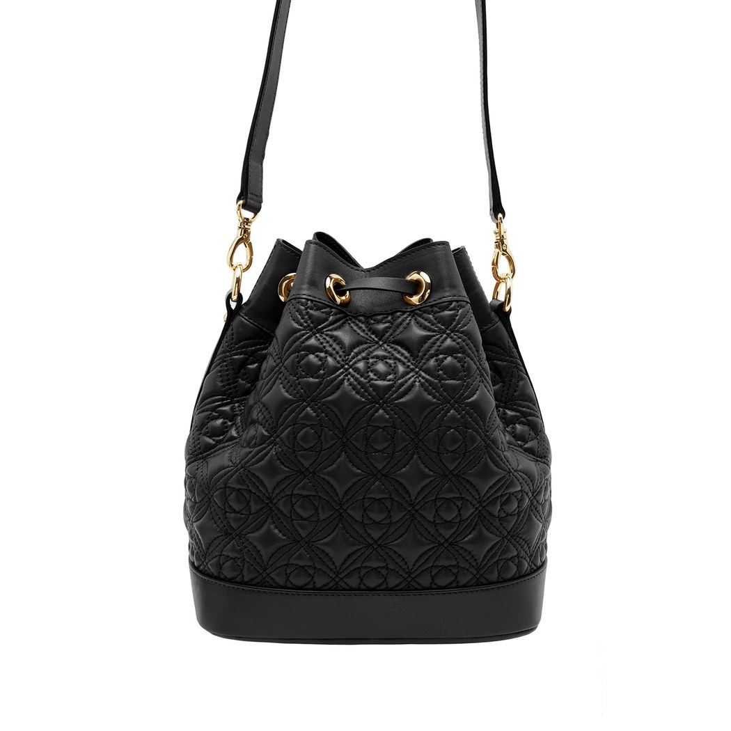 Bedarf Kadın Monogram Deri Omuz Askılı Çanta