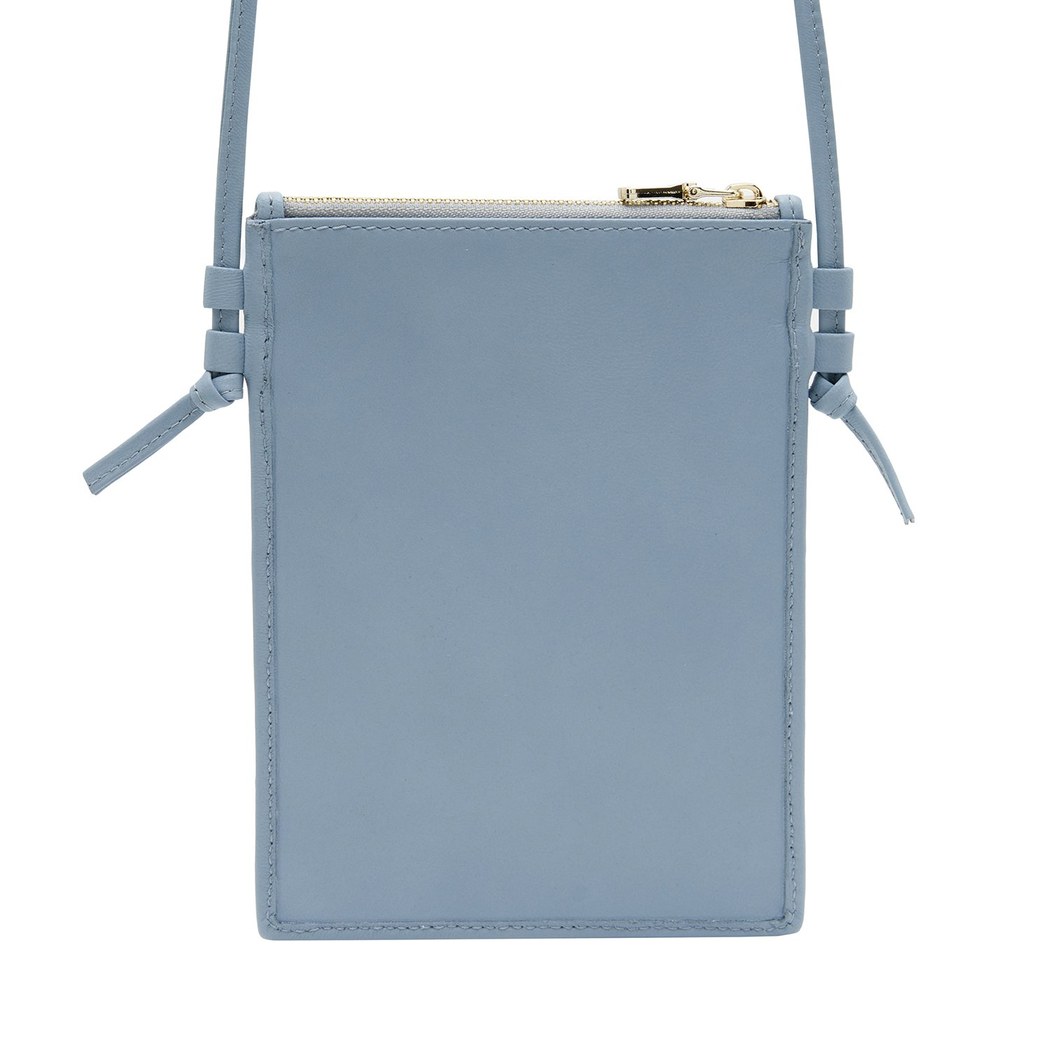 Begonia Kadın Örgü Deri Telefon Çantası