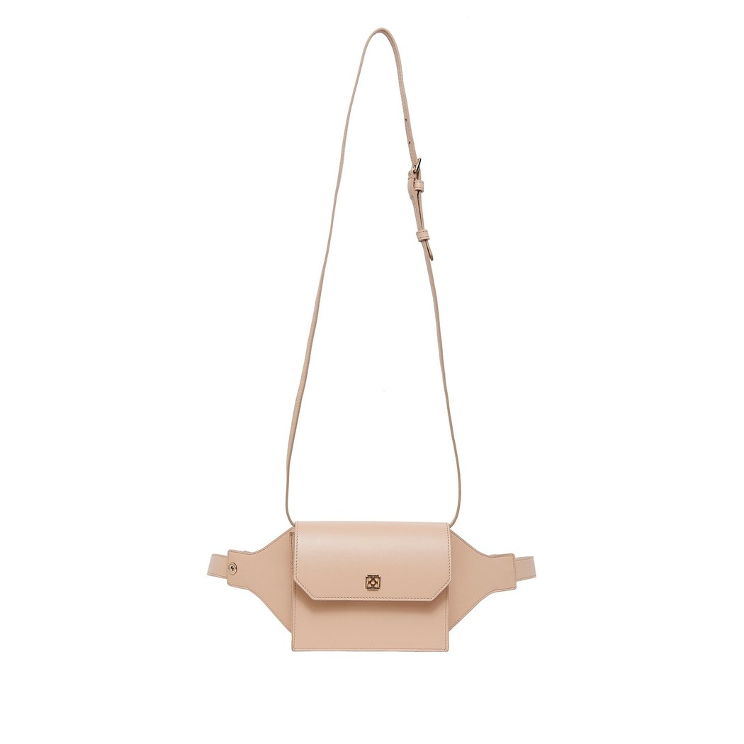 Bej Alsatia Kadın Deri Bel Çantası