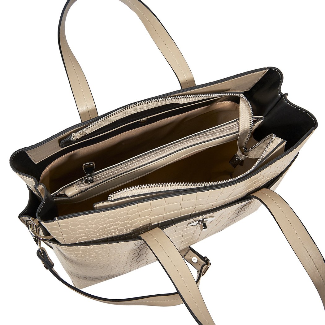 Bej Altora Kadın Omuz Askılı Çanta