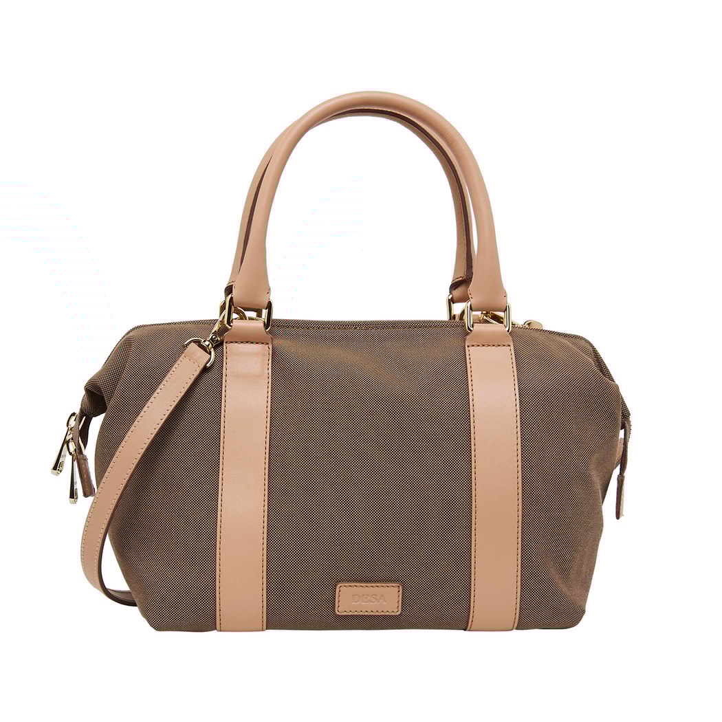 Bej Damia Kadın Deri El Çantası
