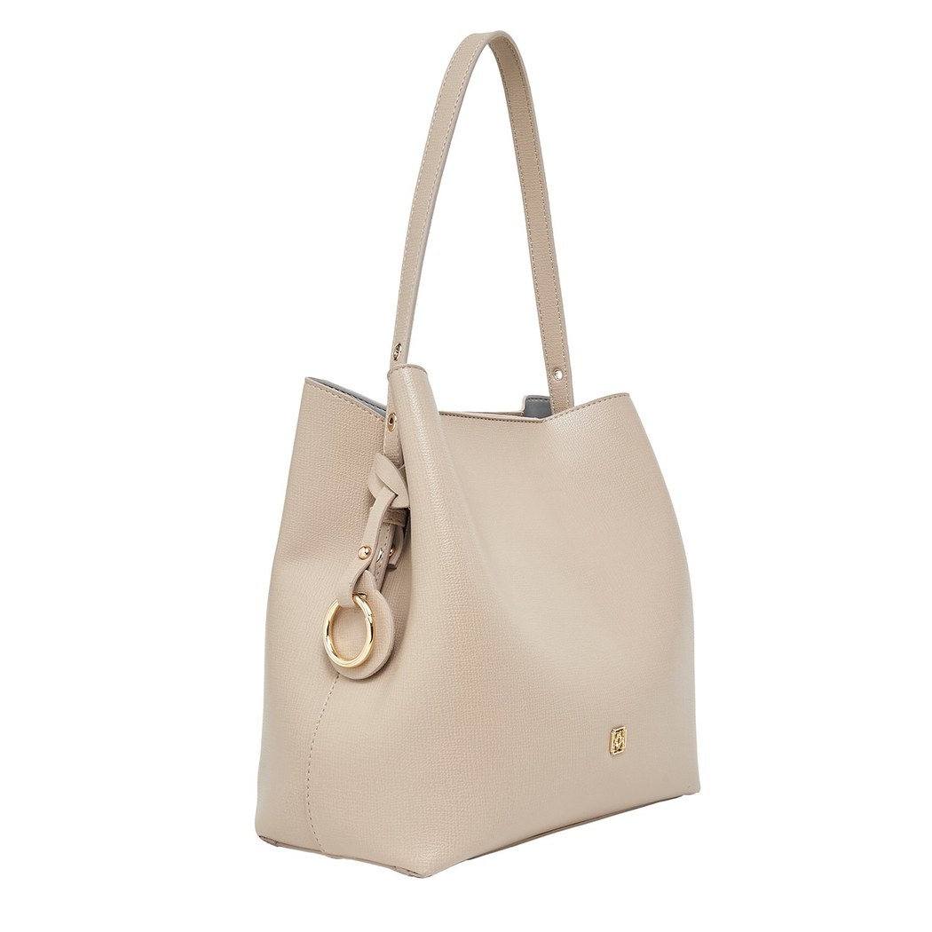 Bej Davies Kadın Omuz Askılı Çanta