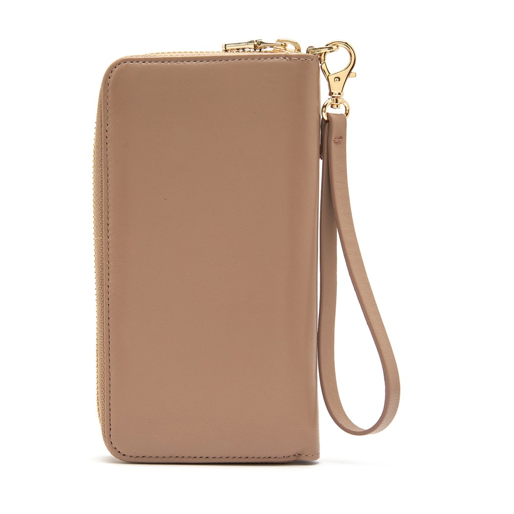 Bej Kadın Deri Cüzdan