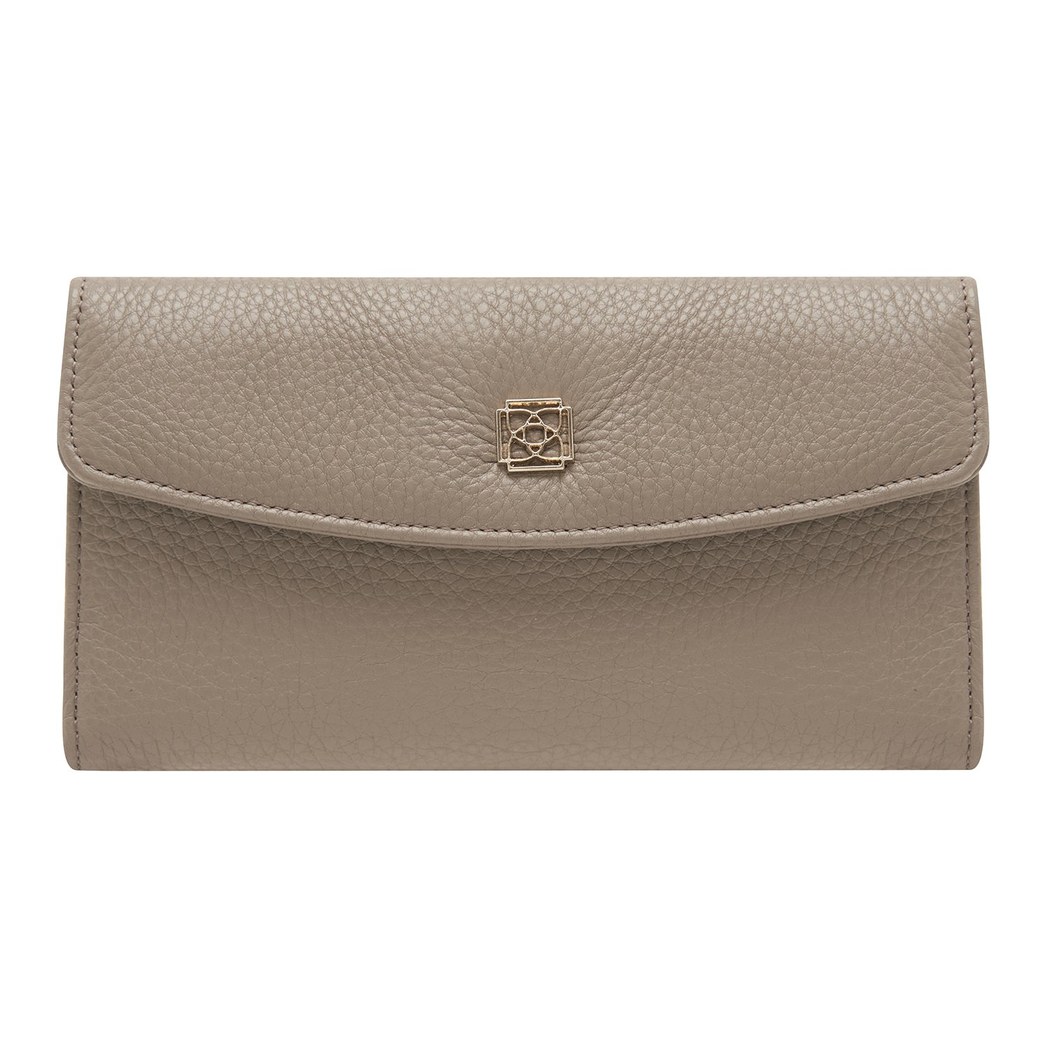 Bej Kadın Deri Cüzdan