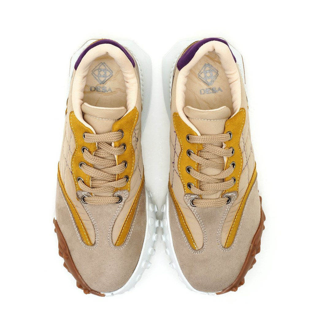 Bej Kadın Spor Ayakkabı