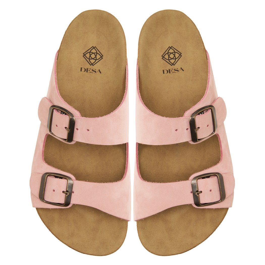 Bej Majori Kadın Deri Terlik