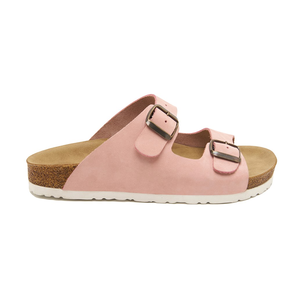 Bej Majori Kadın Deri Terlik