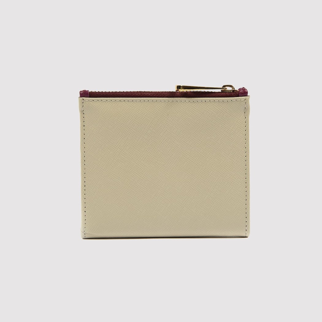 Bej Saffiano Kadın Deri Cüzdan