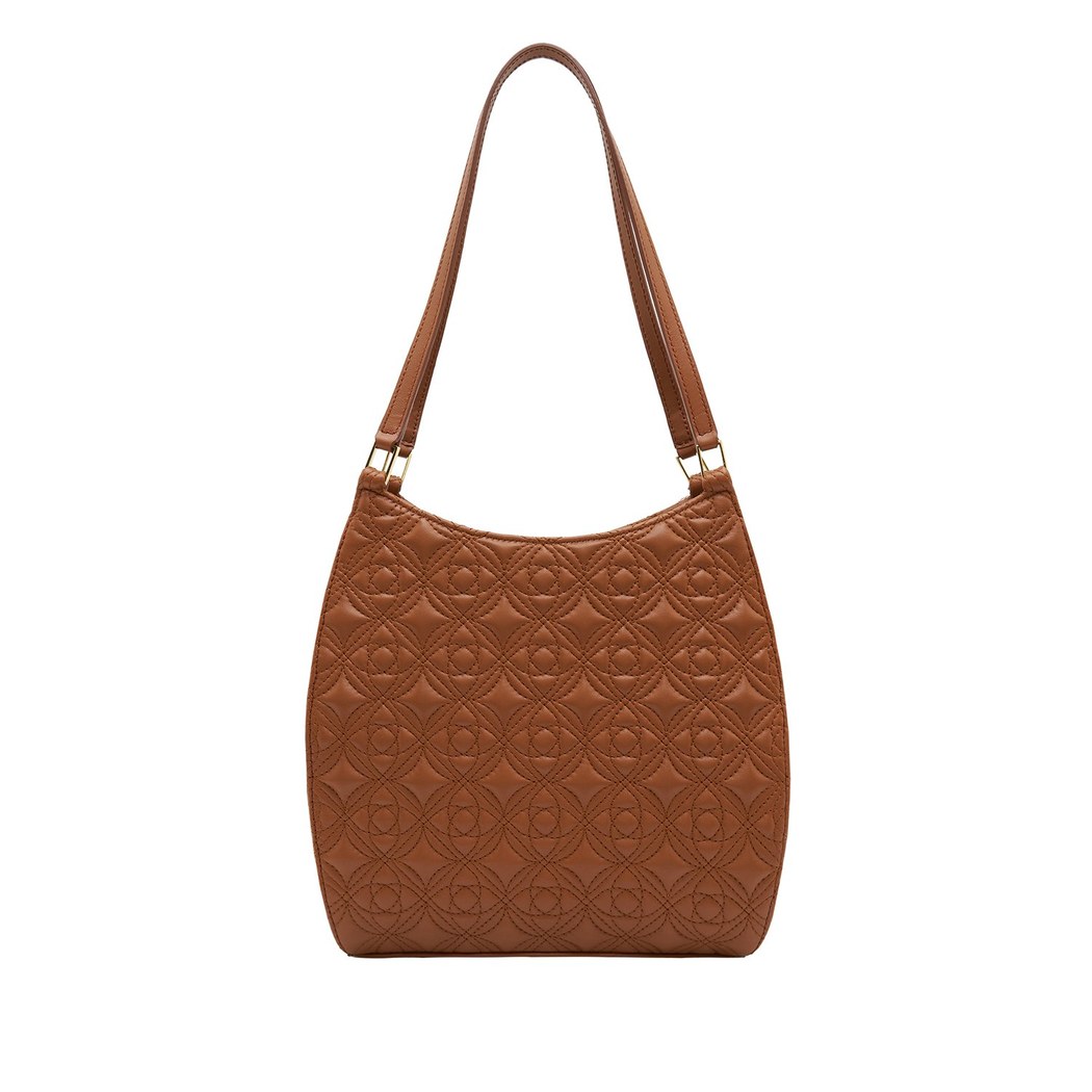 Bellen Kadın Monogram Deri Omuz Askılı Çanta