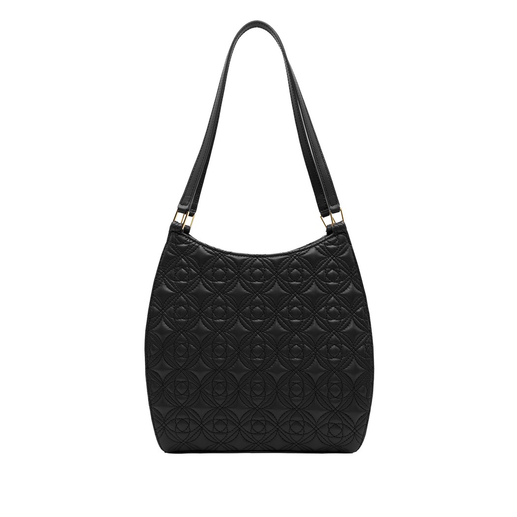 Bellen Kadın Monogram Deri Omuz Askılı Çanta